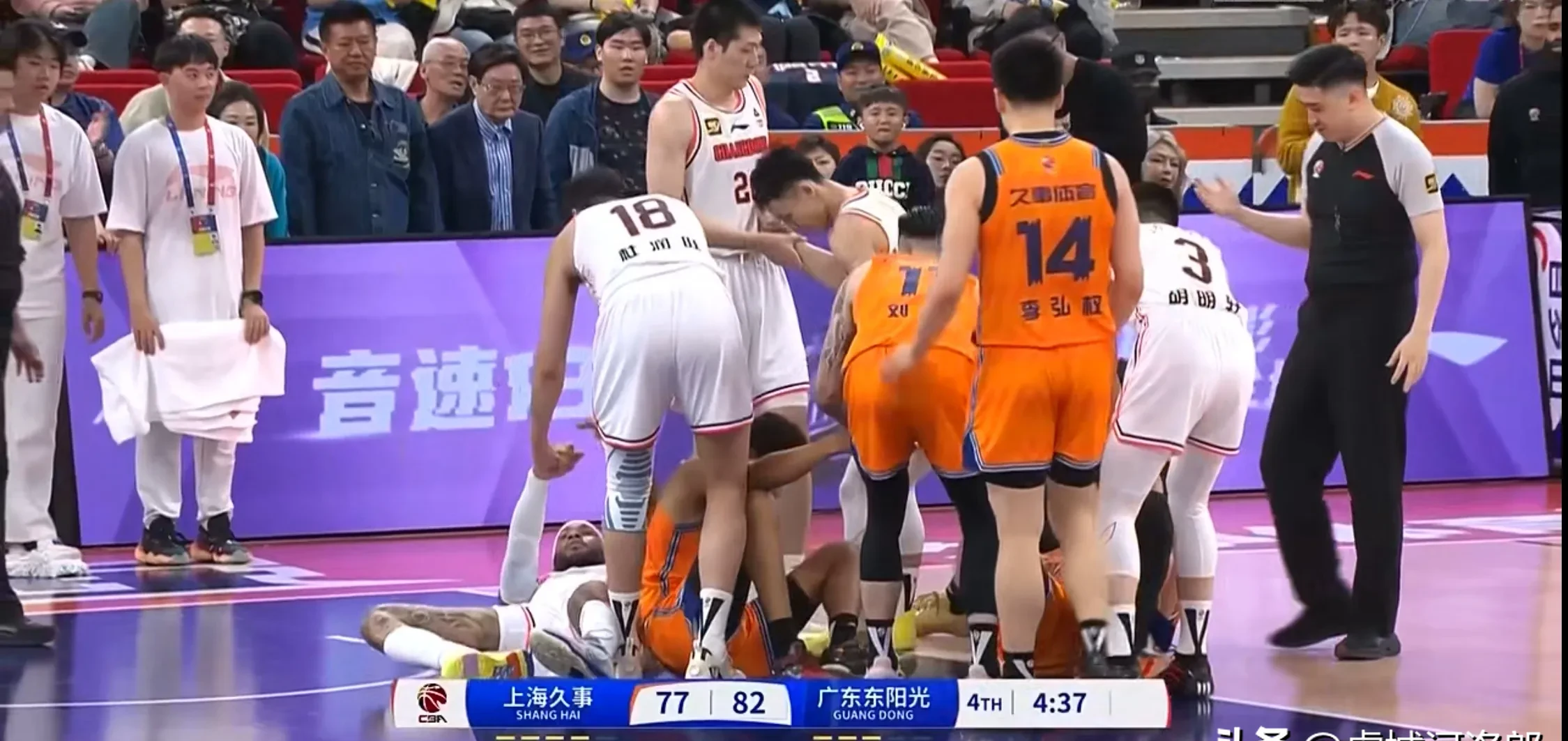 广东队在对阵江苏队中再次失利