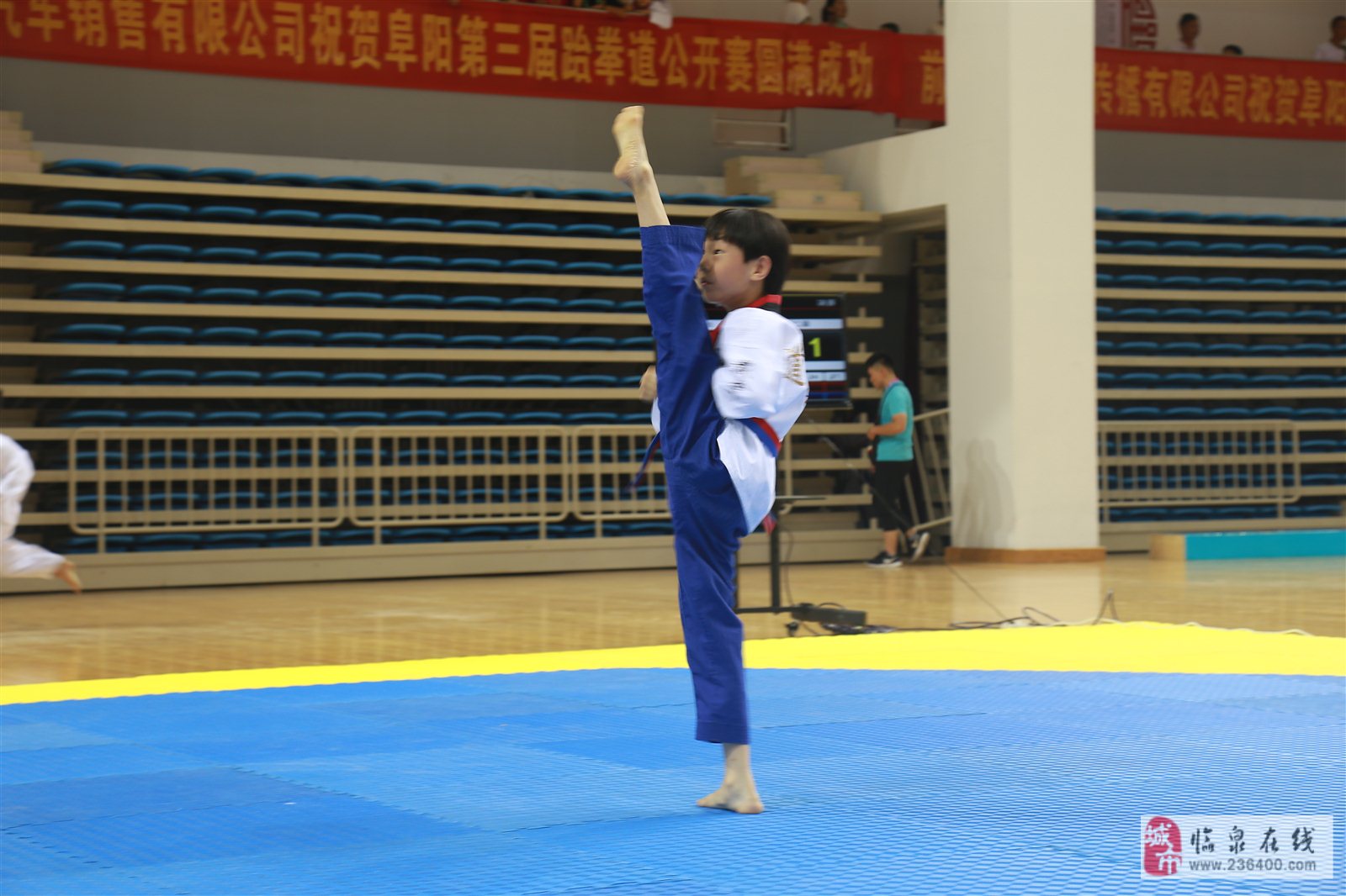 飞速跳动的跆拳道选手，力压群雄登顶的简单介绍