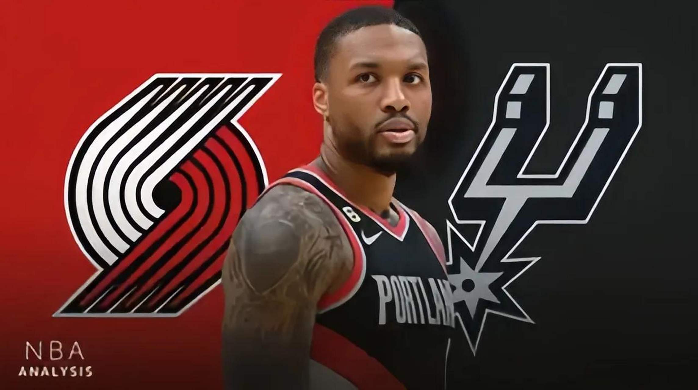 开拓者胜马刺，利拉德贡献20+10